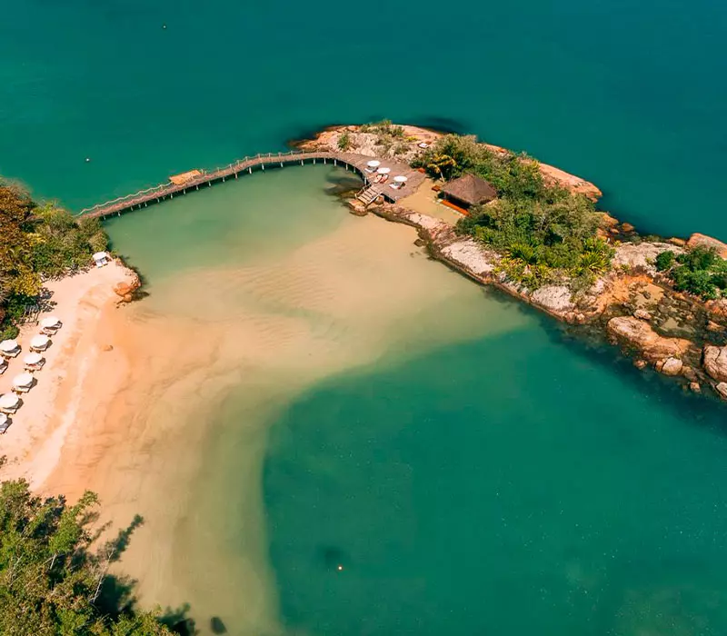 A beleza de Ponta dos Ganchos