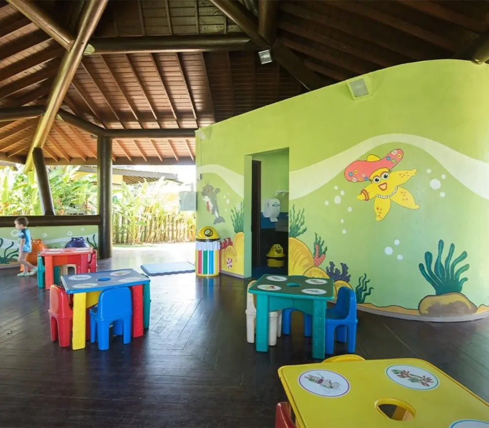 O kids club Aldeia Nep do Vila Galé Marés.